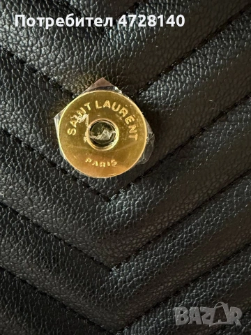 Дамска чанта YSL в черно, снимка 4 - Чанти - 54262714