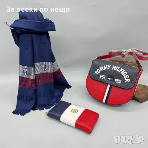 Tommy Hilfiger Шал Томи Хилфигер - Налични Различни Цветове Код D1723, снимка 4 - Шалове - 48887806