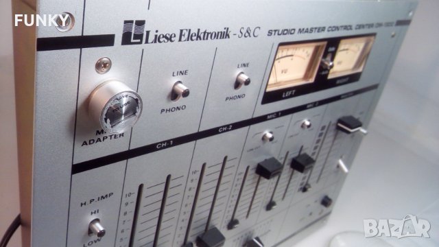 Liese Elektronik-S&C Studio Master Control Center DM-1300, снимка 7 - Ресийвъри, усилватели, смесителни пултове - 34386954