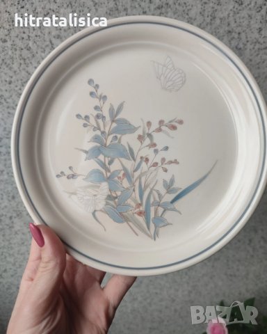 Чиния-керамика от Noritake Kilkee, снимка 4 - Антикварни и старинни предмети - 44389326