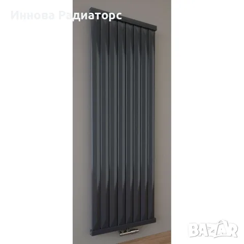 Радиатор Radfin Diamond 1800x650 мм, антрацит, средно свързване