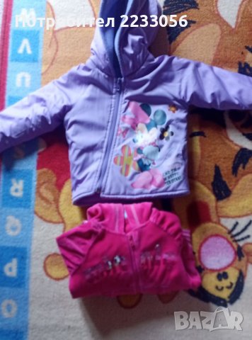 Комплект и якенце на Мики маус , снимка 1 - Бебешки якета и елеци - 38304205