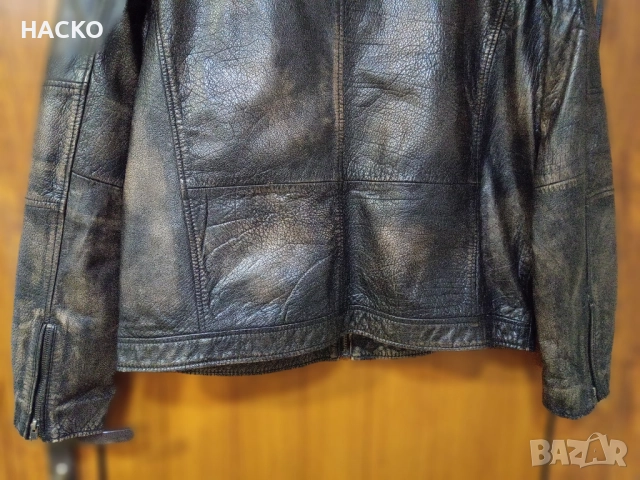 КОЖЕНО Якe Размер 4XL 100% Оригинално Внос от Англия, снимка 7 - Якета - 52001684
