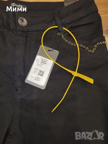 Нови черни дънки Lucy, снимка 5 - Дънки - 52168245