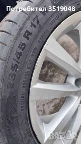 Алуминиева джанта , снимка 2 - Гуми и джанти - 52104648