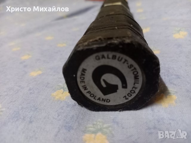 Тенис ракета ретро на Stomil Galbut Lodz, снимка 3 - Тенис - 42158804