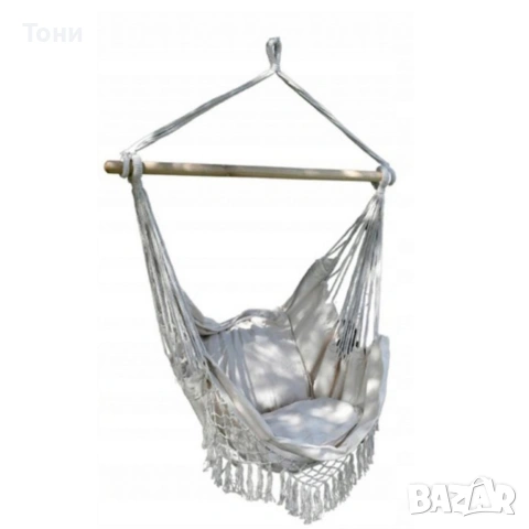 Люлка - хамак в Бразилски Бохо стил - удобно място за релакс, снимка 9 - Градински мебели, декорация  - 54144847