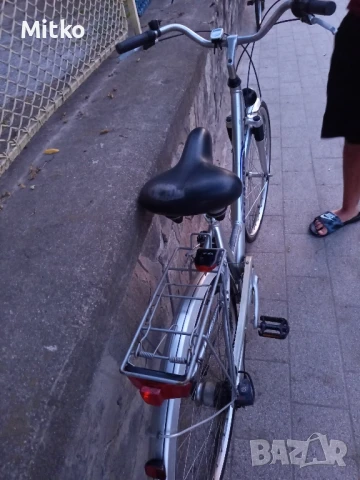 28 цола алуминиев велосипед с 7 скорости усилени капли амортисьори предни като нов , снимка 5 - Велосипеди - 50739721