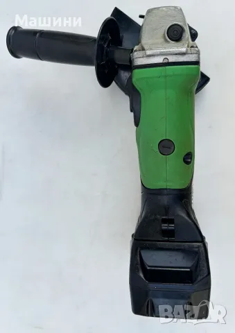 Hitachi G 18DSL - Акумулаторен ъглошлайф 2x18V 3.0Ah, снимка 4 - Ъглошлайфи - 56248439