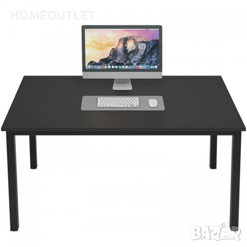 ПРОМОЦИЯ Трапезна маса / бюро AC3-120BK, снимка 3 - Бюра - 36797029