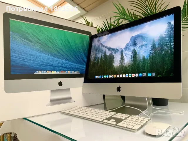 Компютър Apple Imac 21.5 inch Малко ползван , снимка 2 - За дома - 48071344