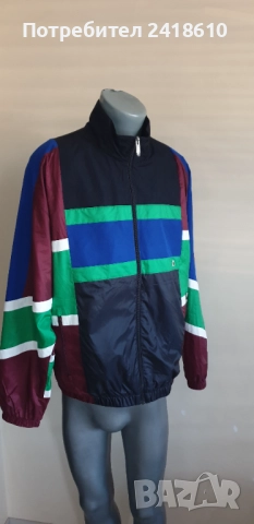 Lacoste Blouson Full Zip Multi Mens Size 6 - XL НОВО! ОРИГИНАЛ! Мъжко Горнище с цял Цип!, снимка 4 - Спортни дрехи, екипи - 51572295