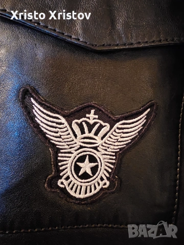 Мъжко кожено яке TOP GUN, снимка 5 - Якета - 53073441