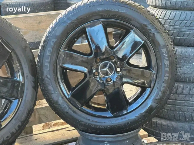5х112 Джанти 17 Цола Мерцедес Вито Виано В клас 5x112 Mercedes V Class Vito Viano Оригинални, снимка 3 - Аксесоари и консумативи - 53222863