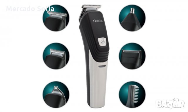 Комплект за бръснене, подстригване и оформяне 6 в 1 , снимка 2 - Машинки за подстригване - 31962724