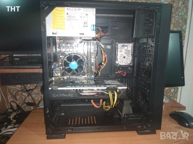 ГеймингPC i7 3770S-4с/8т/RX570-4gb/16gbDDR3/120ssd/320hdd/475PSU, снимка 2 - Геймърски - 53294086