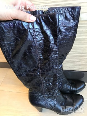 Дамски ботуши, естествена кожа, снимка 4 - Дамски ботуши - 31096255
