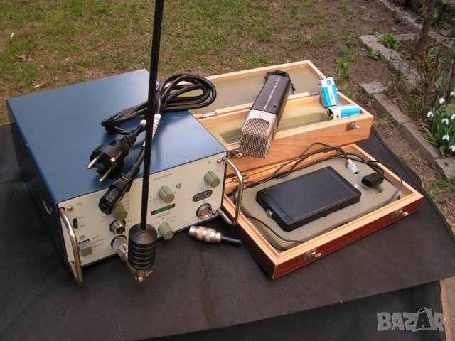 Безжична студийна микрофонна система HH-720 RFT Gefell с кондензаторни микрофони., снимка 3 - Микрофони - 44274616