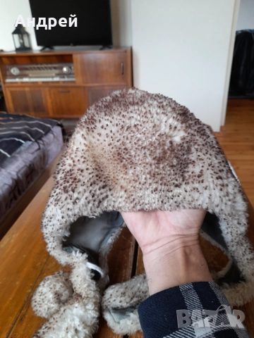 Стара детска шапка ушанка, снимка 2 - Други ценни предмети - 52955063