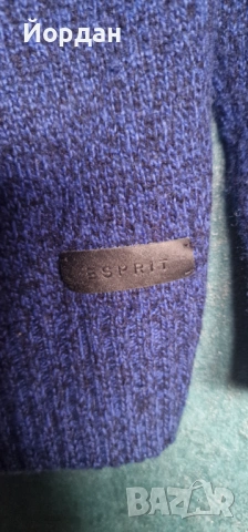 Мъжка жилетка – суитшърт  - ESPRIT размер – L, снимка 4 - Суичъри - 53289937