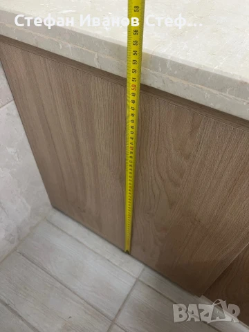 Мраморен плот с шкаф за баня или кухня, снимка 5 - Шкафове - 51391660