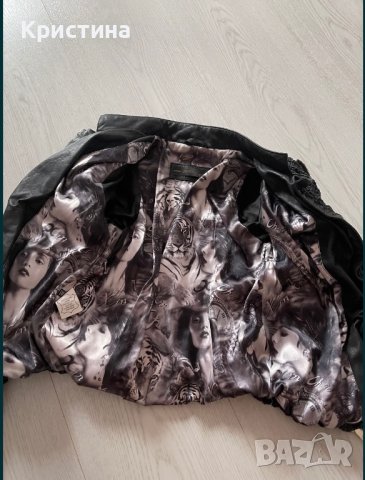 Детско кожено яке, снимка 4 - Детски якета и елеци - 44357268