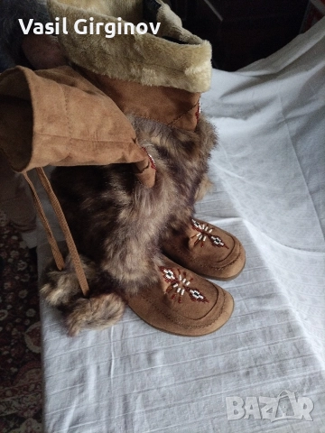 дамски ботуши нови, силиконова подметка