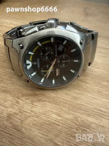 Мъжки японски хронограф Festina Titanium (Ref. 6718) – Лег и стилен