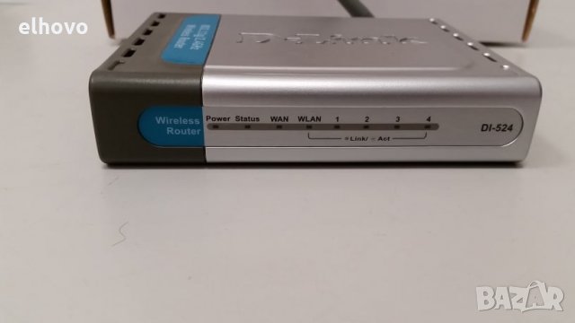 Рутер D-Link DI-524, снимка 2 - Рутери - 29411134