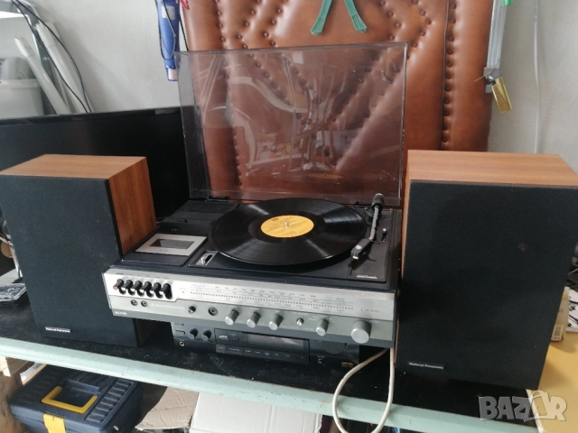 National Panasonic SG-1020L грамофон, касета, радио, снимка 1