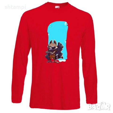 Мъжка тениска Marvel Rocket Racoon 1  Игра,Изненада,Подарък,Геймър,, снимка 6 - Тениски - 36790725
