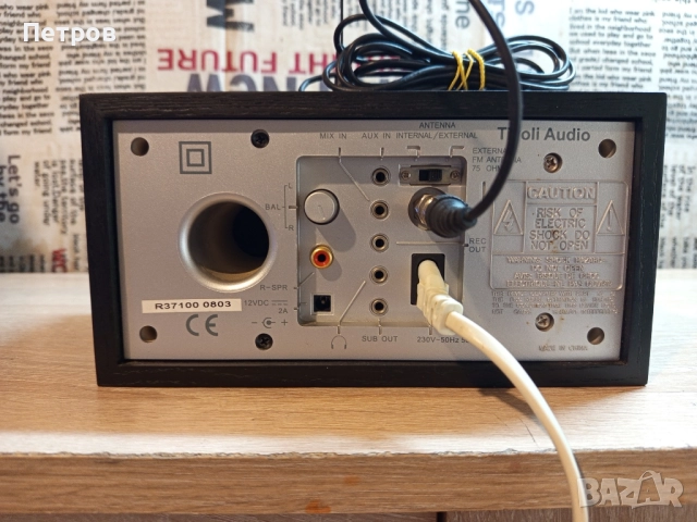 Радио "Tivoli" Model TWO (Henry Kloss)AM/FM, снимка 5 - Радиокасетофони, транзистори - 51524292