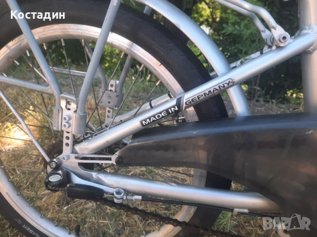 Сгъваем велосипед CYCO®,MADE IN GERMANY 20 цола, снимка 4 - Велосипеди - 54273945