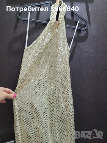 подарявам Рокля празниците с пайети 