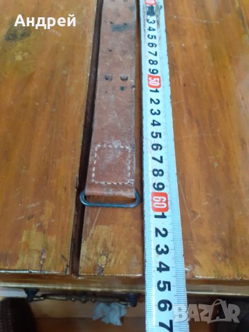 Стара кожена ремъчка #2, снимка 5 - Антикварни и старинни предмети - 31227746