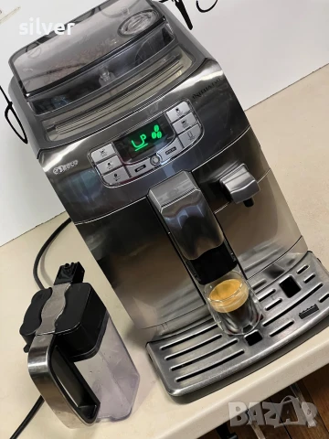 Кафемашина кафе автомат Saeco intelia evo Latte + с гаранция, снимка 10 - Кафемашини - 51099702