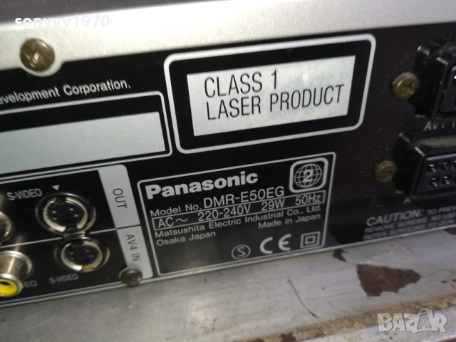 PANASONIC DMR E-50EG DVD RECORDER-ВНОС SWISS 0911251644LCHERY2, снимка 12 - Плейъри, домашно кино, прожектори - 52352532