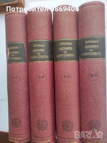 История на пластичните изкуства Николай Райновъ Ст.Атанасовъ1931 г твърди корици 