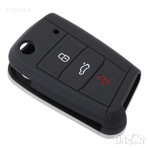Силиконов кейс (калъф) за VW Polo 2016 golf 7 MK7 for Skoda Octavia combi A7 for SEAT Leon Ibiza 3