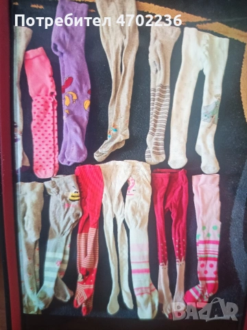 Детски чорапогащи за момиче от 1 до 4г., снимка 4 - Детски комплекти - 53335861