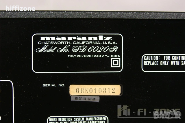 ДЕК   Marantz sd 6020r , снимка 7 - Декове - 54253697