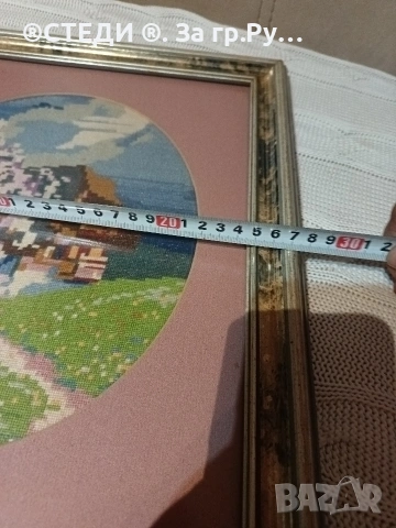 Гоблен пролет в планината, снимка 2 - Гоблени - 53214362