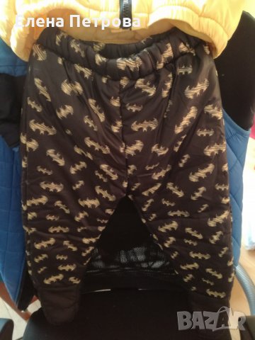 Нов зимен комплект в три части Батман месеца-18/24месеца, снимка 6 - Детски якета и елеци - 27085318