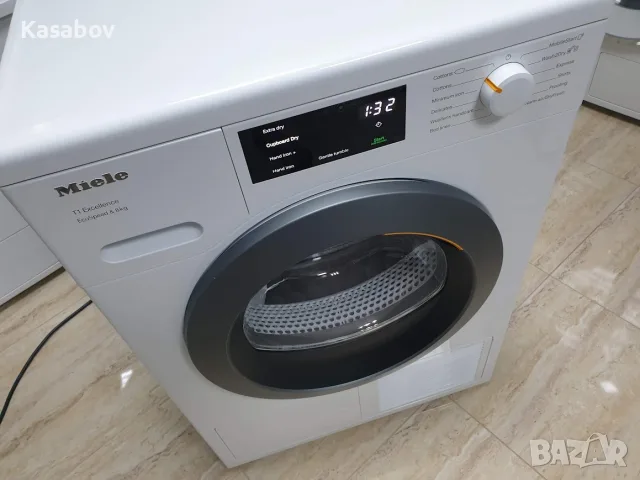 UK - Wi-Fi - Miele T1 Excellence Eco Speed Сушилня с Термопомпа Подсветка Миеле