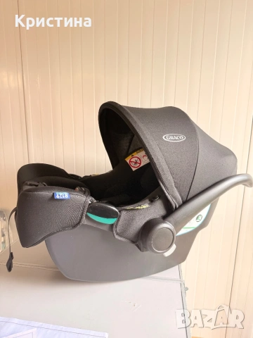 Бебешка кошница за кола Graco, снимка 3 - Столчета за кола и колело - 53880731