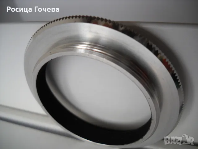 Продавам нов преходник за фотоапарати, фотообективи, телеконвертори, фотофилтри и пр., снимка 3 - Обективи и филтри - 48749100