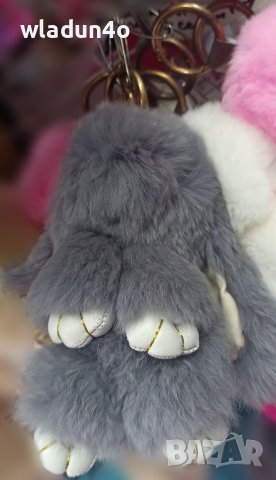 Пухкаво зайче ключодържател -13лв , снимка 2 - Други - 44164995