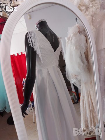 бюджетна сватбена булчинска рокля, снимка 6 - Сватбени рокли - 37960055
