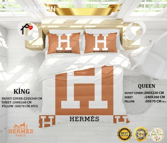 Спални Комплекти -Ранфорс ✨ HERMES ✨ CHANEL ✨ VICTORIA SECRET ✨, снимка 16 - Спално бельо - 51444873