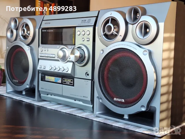 AIWA NSX-R30 Стереоуредба + bluetooth, снимка 2 - Аудиосистеми - 55842898